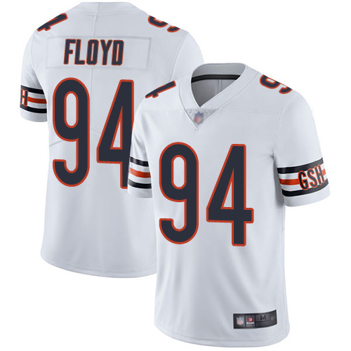 Chicago Bears Limited White Men Leonard Floyd Road Jersey NFL Football #94 Vapor Untouchable->youth nfl jersey->Youth Jersey
